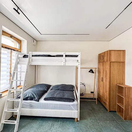 شقة Oak Luxus - 4-8 Personen - Innenstadt - Parkplatz - 50kw Dc *